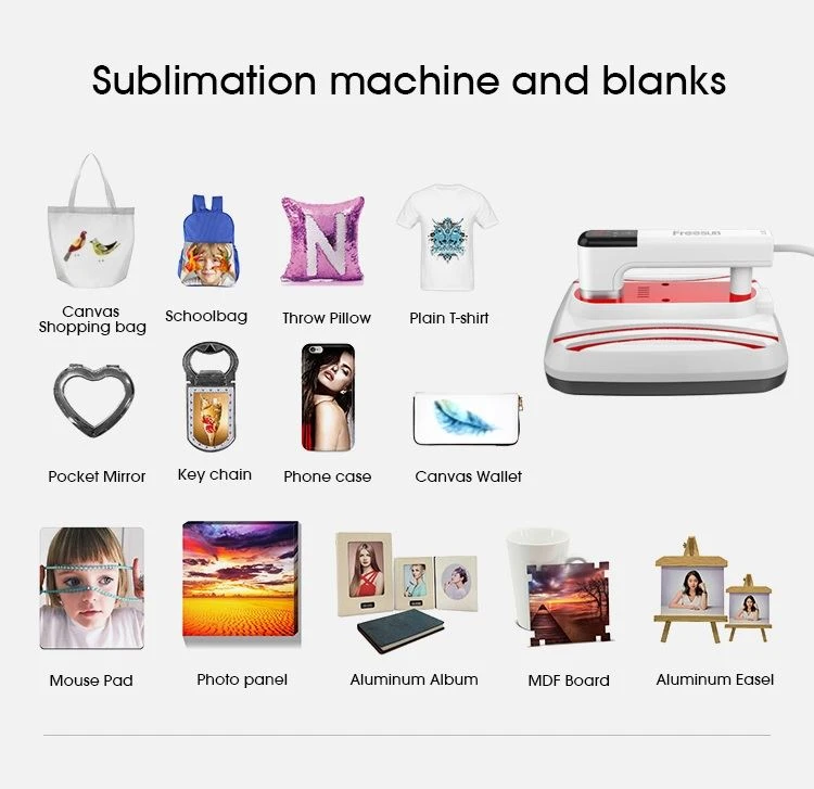 Portable heat press machine