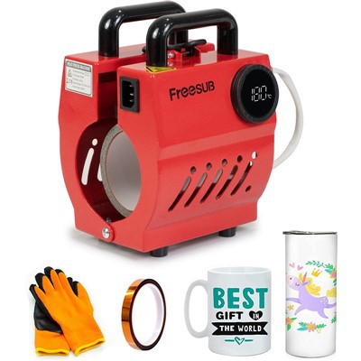 Máquina portátil de prensado de tazas por sublimación Freesub